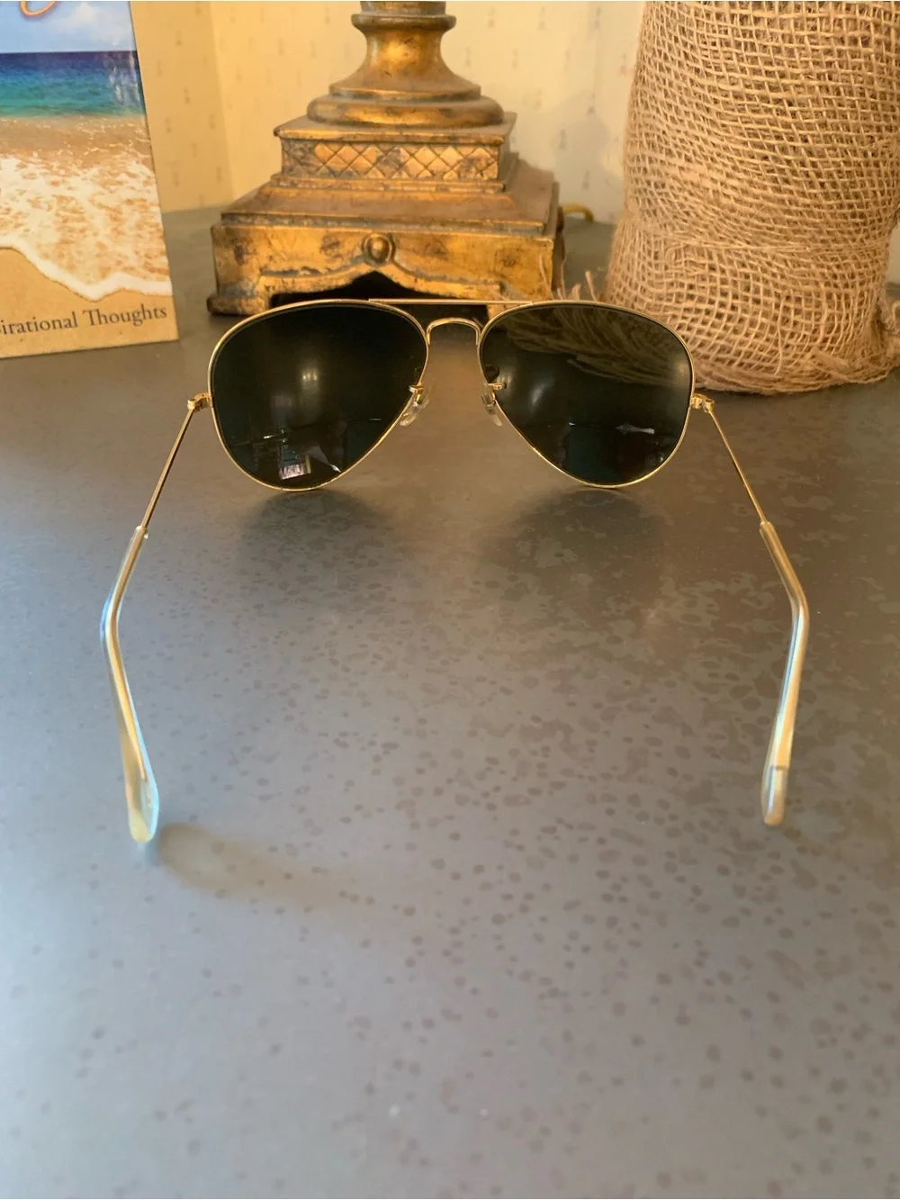 Men’s RAY-BAN Vintage Bausch and Lomb aviator sunglasses. NO SCRATCHES nose pads